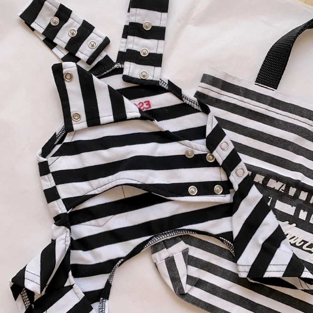 Dog Alcatraz Prisoner Outfit
